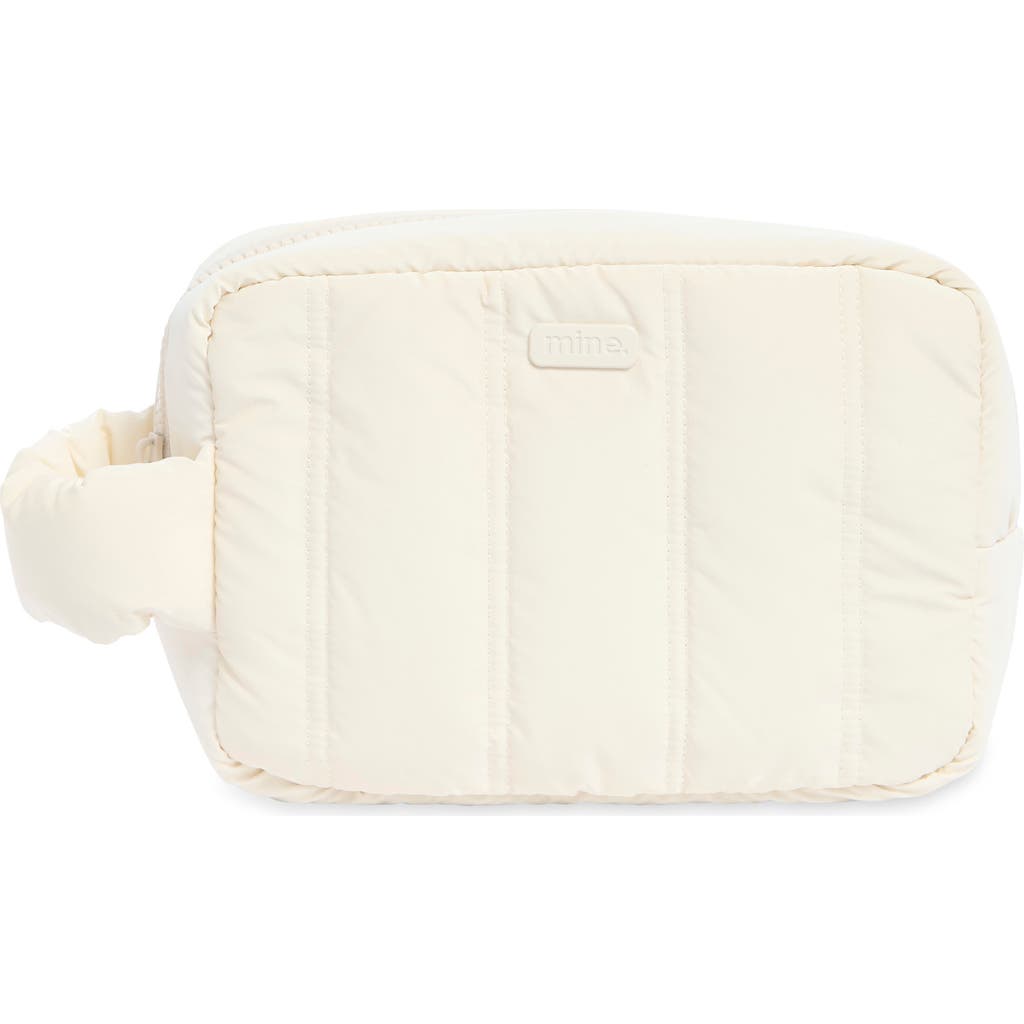 Mytagalongs Ellie Cosmetic Pouch In Cream