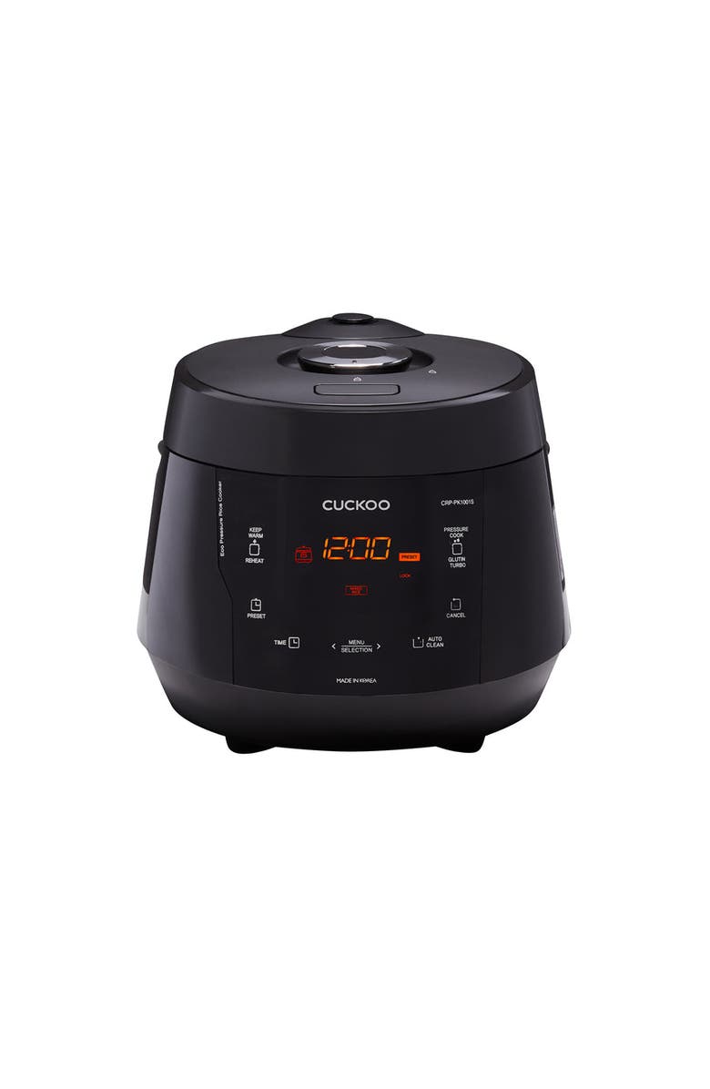 Cuckoo CRP-PK1001S Heating Pressure Rice Cooker, Main, color, Black