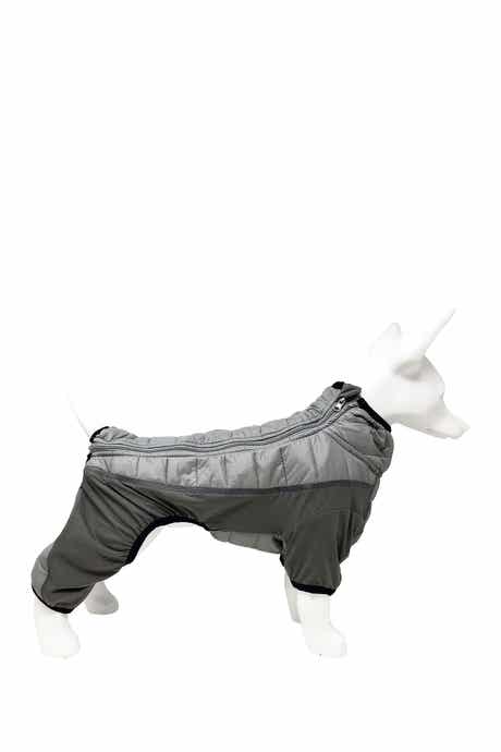 PET LIFE 'Aura-Vent' Lightweight 4-Season Stretch & Quick-Dry Full Body Dog Jacket - Small
