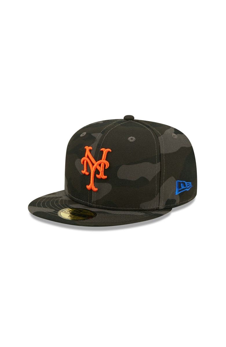 New Era Men's New Era Camo New York Mets Dark 59FIFTY Fitted Hat, Alternate, color,
