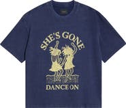 PacSun She's Gone Oversize Cotton Graphic T-Shirt