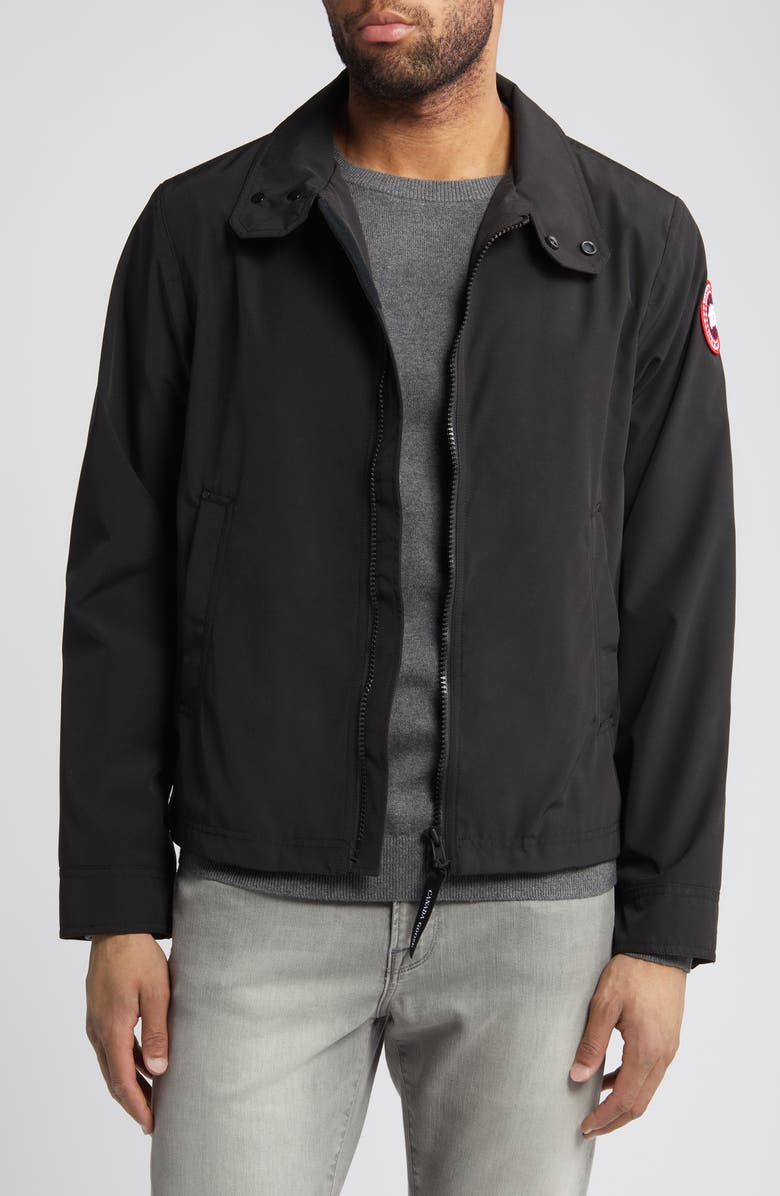 Canada Goose Rosedale Water Repellent Jacket, Main, color, Black