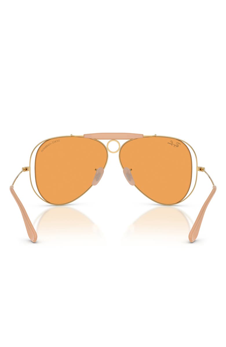 Ray-Ban 53mm Shooter Pilot Sunglasses, Alternate, color, 