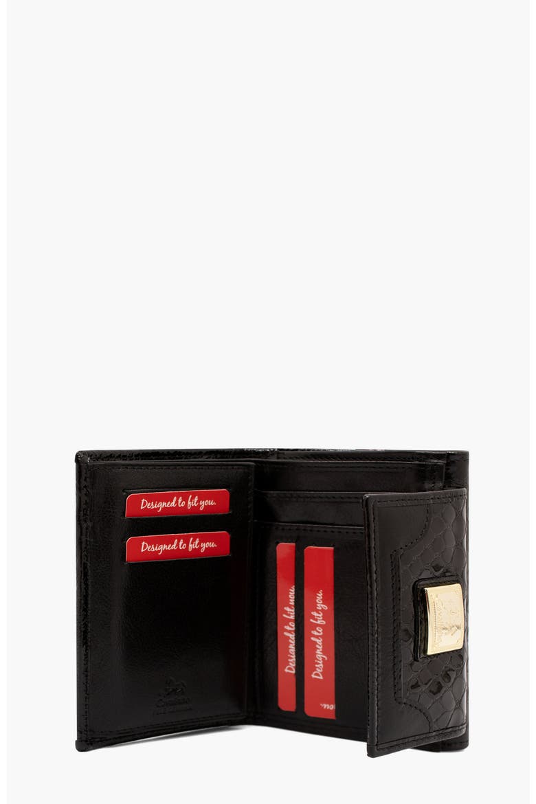 Honor Leather Wallet 219, Alternate, color, Black