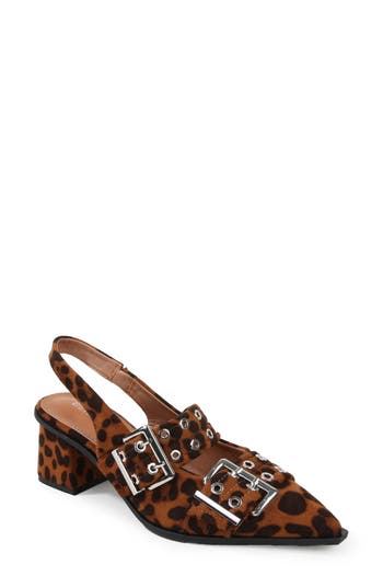 BERNESS BERNESS ADRIANNA DOUBLE BUCKLE SLINGBACK PUMP