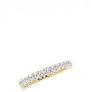 Badgley Mischka Collection Round Cut Lab Created Diamond Infinity Ring - 1.0 ctw.