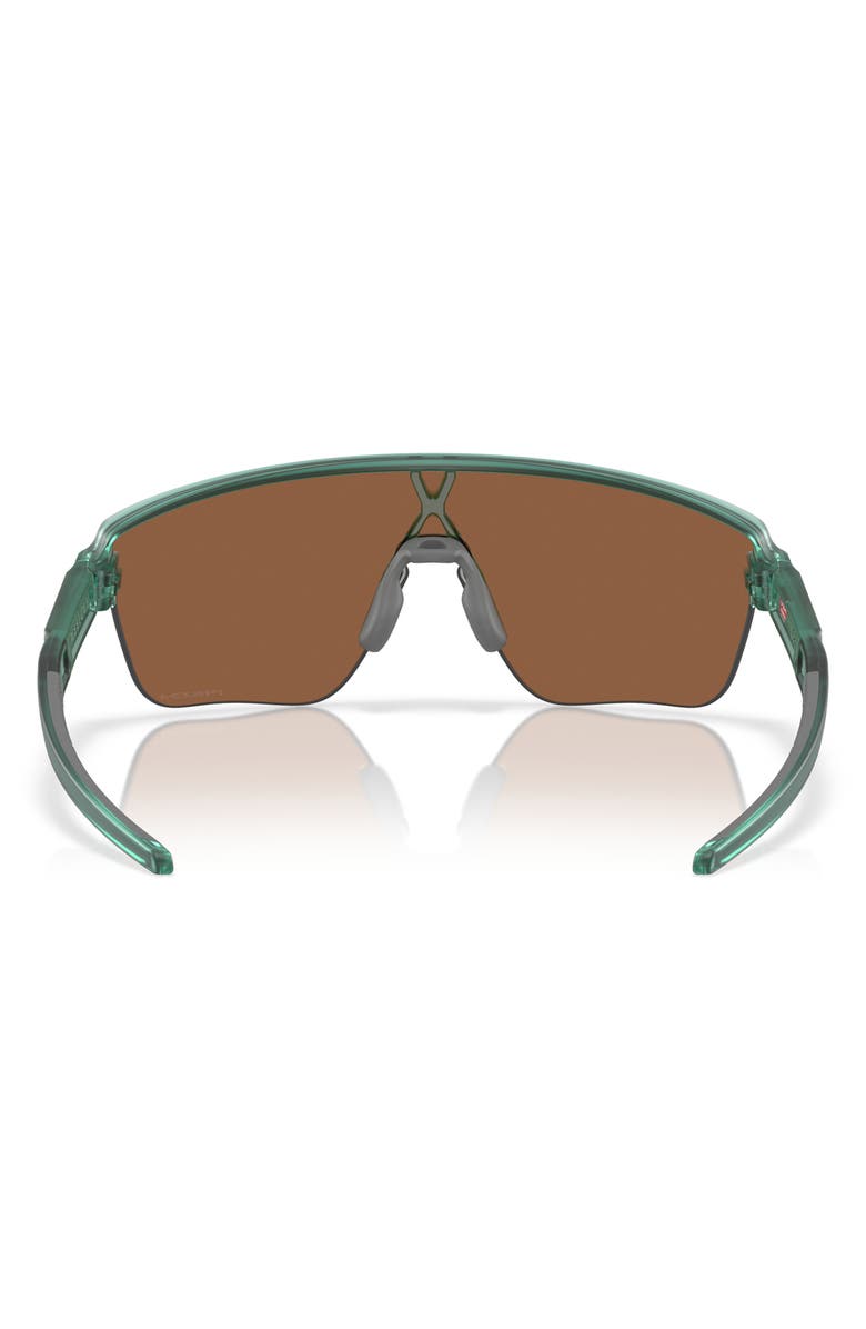 Oakley Corridor SQ 42mm Semi Rimless Prizm<sup>™</sup> Polarized Sunglasses, Alternate, color, Trans Pacific / Prizm Tungsten