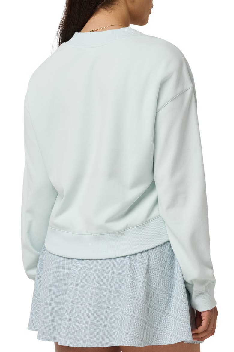 Cloud Fleece V-Neck Sweatshirt, Alternate, color, CLOUDWASH