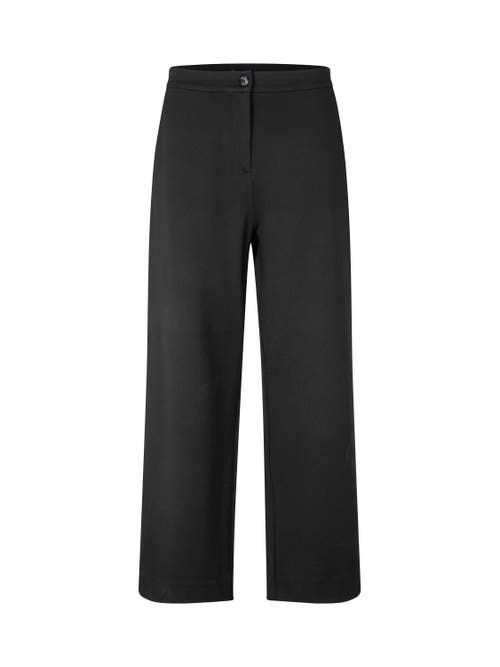 Masai Copenhagen Maplegia Wide Leg Tailored Pants In Black