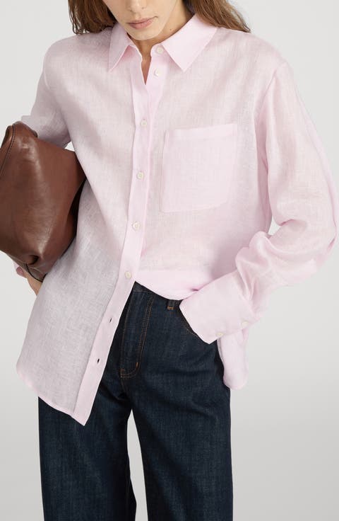 The Boy Linen Button-Up Shirt