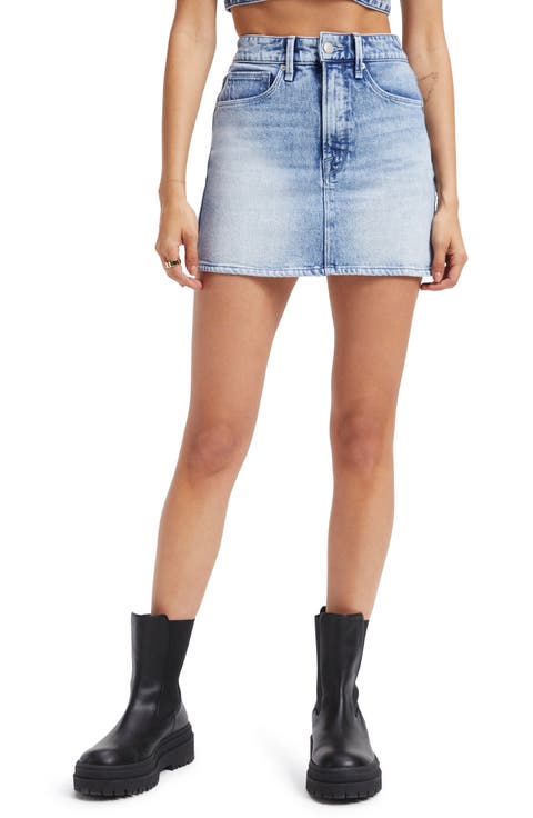 Denim Miniskirt (Regular & Plus Size)