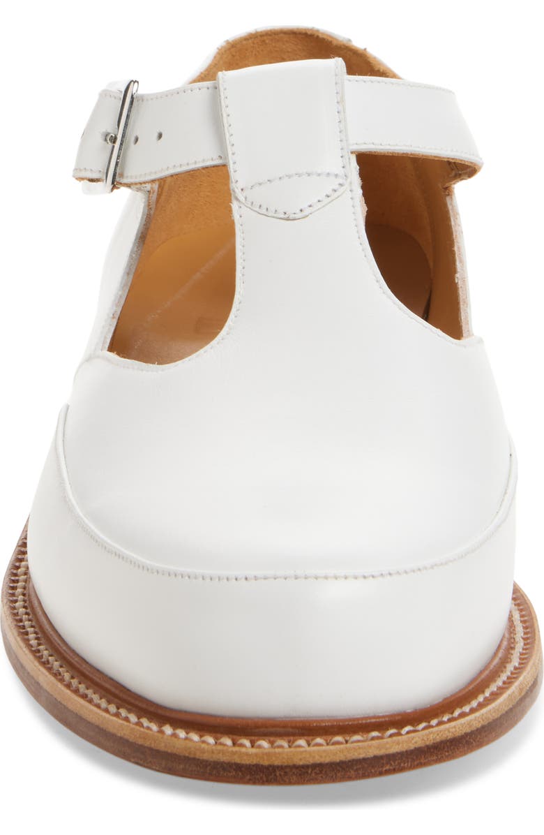 JM WESTON Salom Sandal, Alternate, color, White Smooth Calf