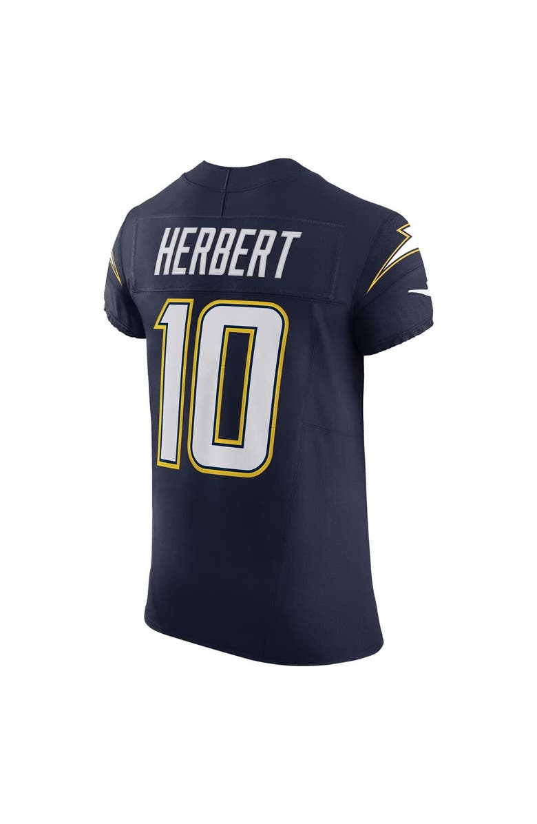 Nike Men's Nike Justin Herbert Navy Los Angeles Chargers Alternate Super Chargers Vapor F.U.S.E. Elite Jersey, Alternate, color, Navy