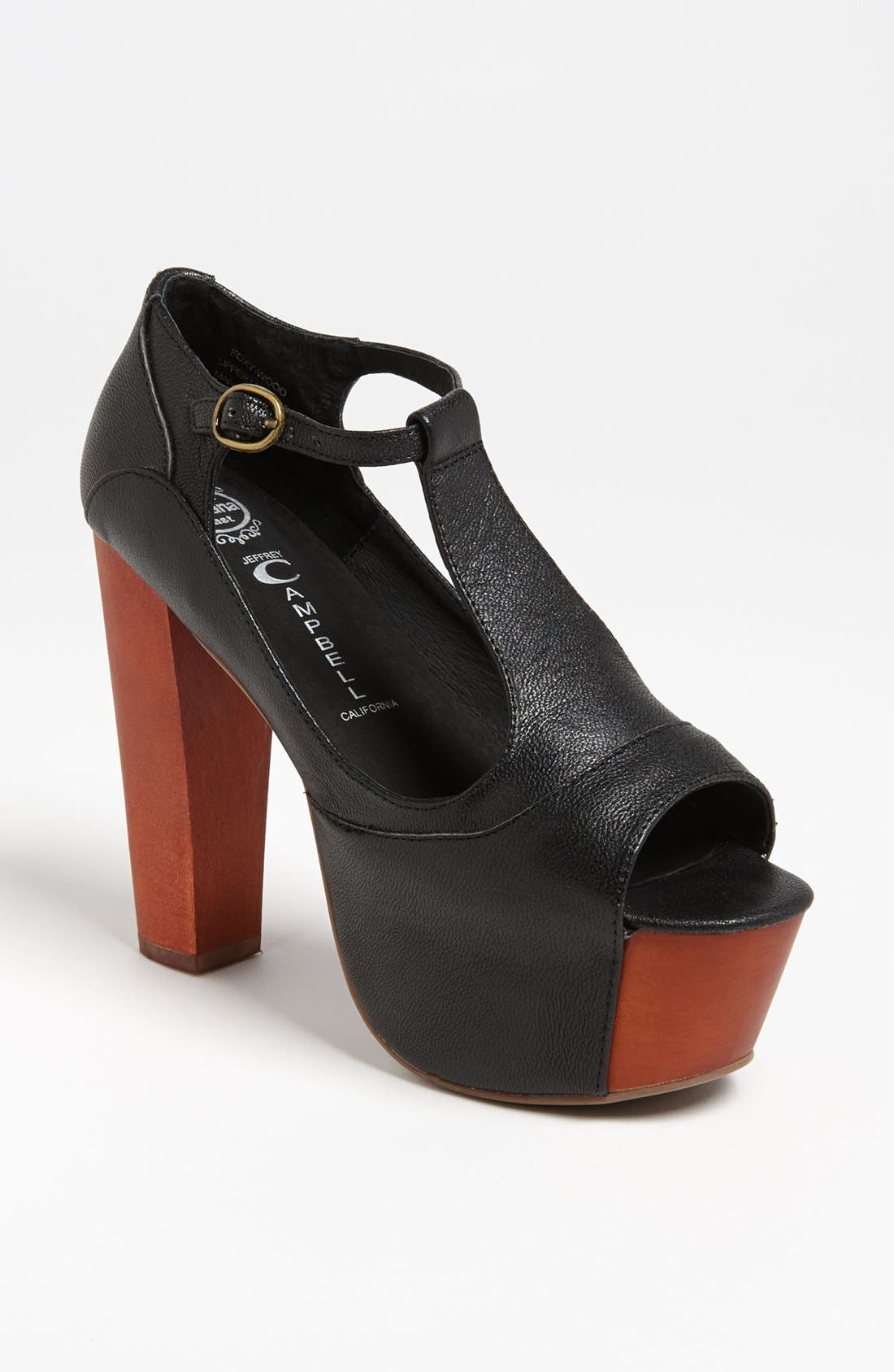 Jeffrey Campbell 'Foxy' Platform Pump, Main, color, 