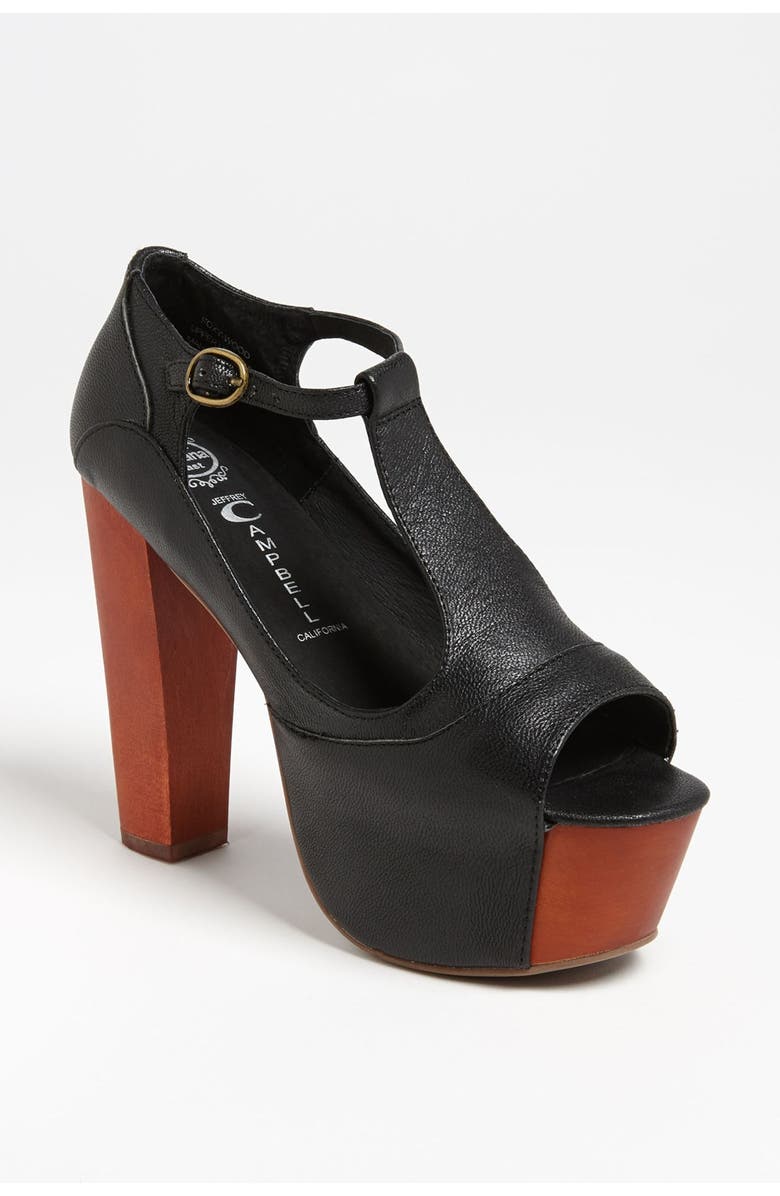 Jeffrey Campbell 'Foxy' Platform Pump, Main, color,