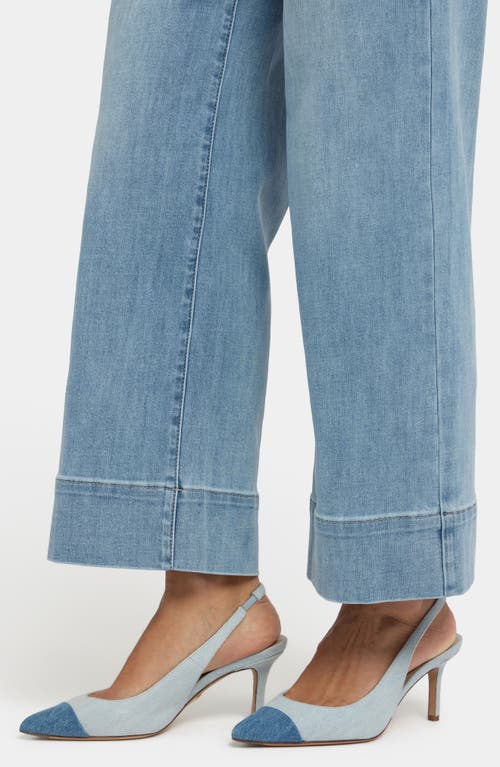 Nydj Teresa High Waist Wide Leg Ankle Jeans In Multi