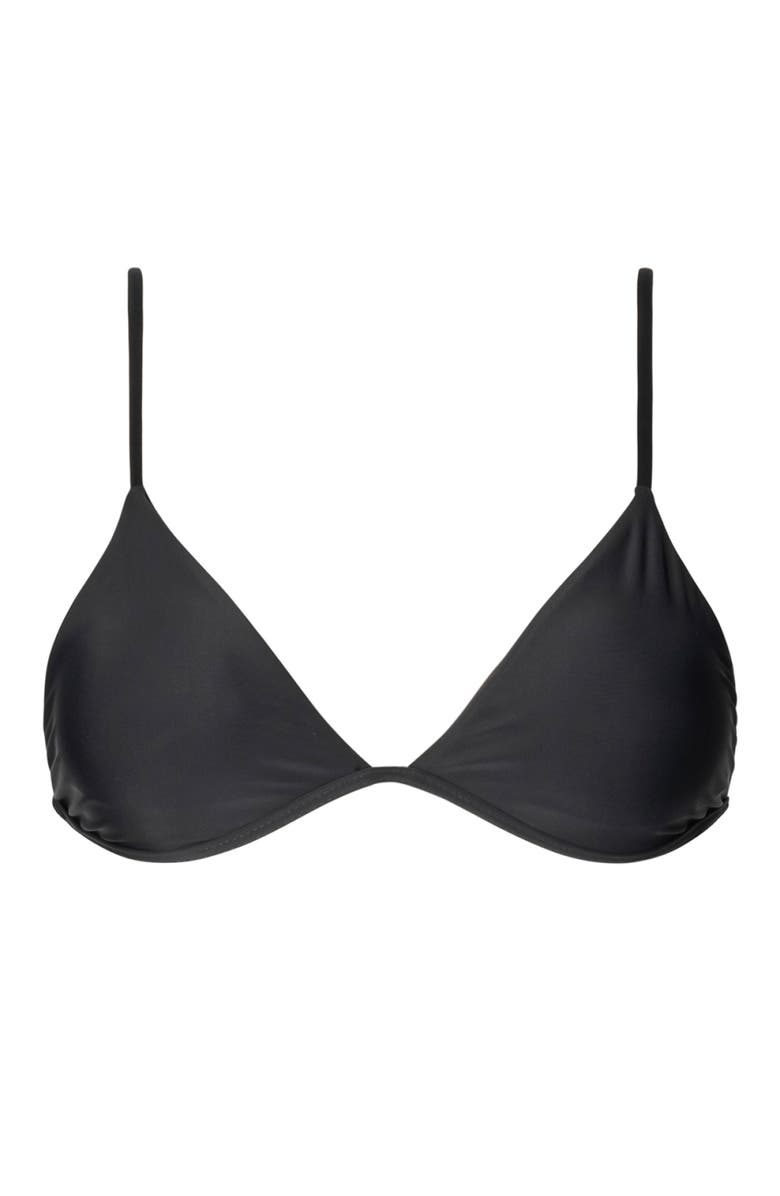 RAJ SWIM Vitals Whisper Bikini Top, Main, color, Black