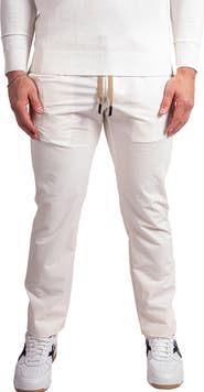 Maceoo Resistance1031off White Drawstring Pants