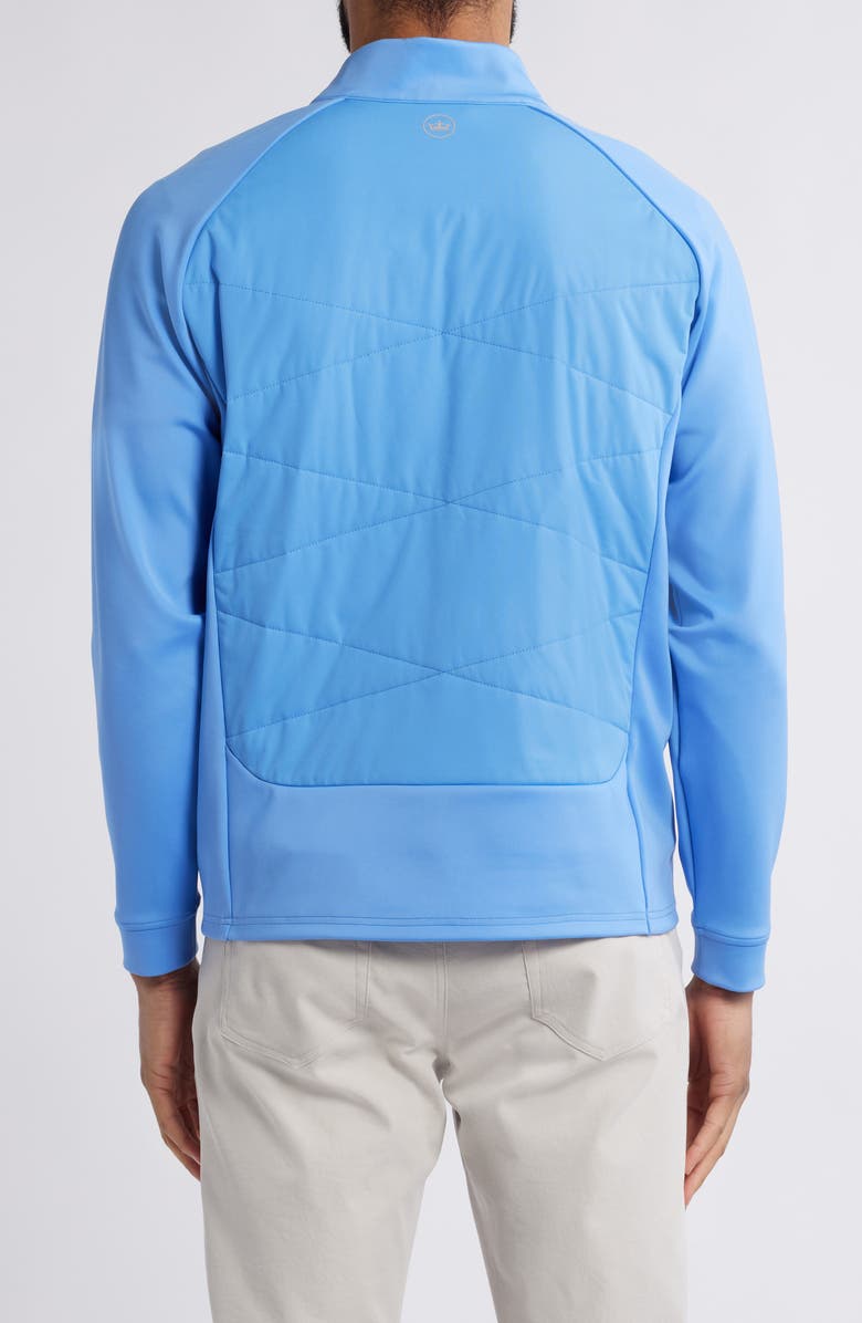 Peter Millar Merge Water Resistant Hybrid Jacket, Alternate, color, Blue Sea