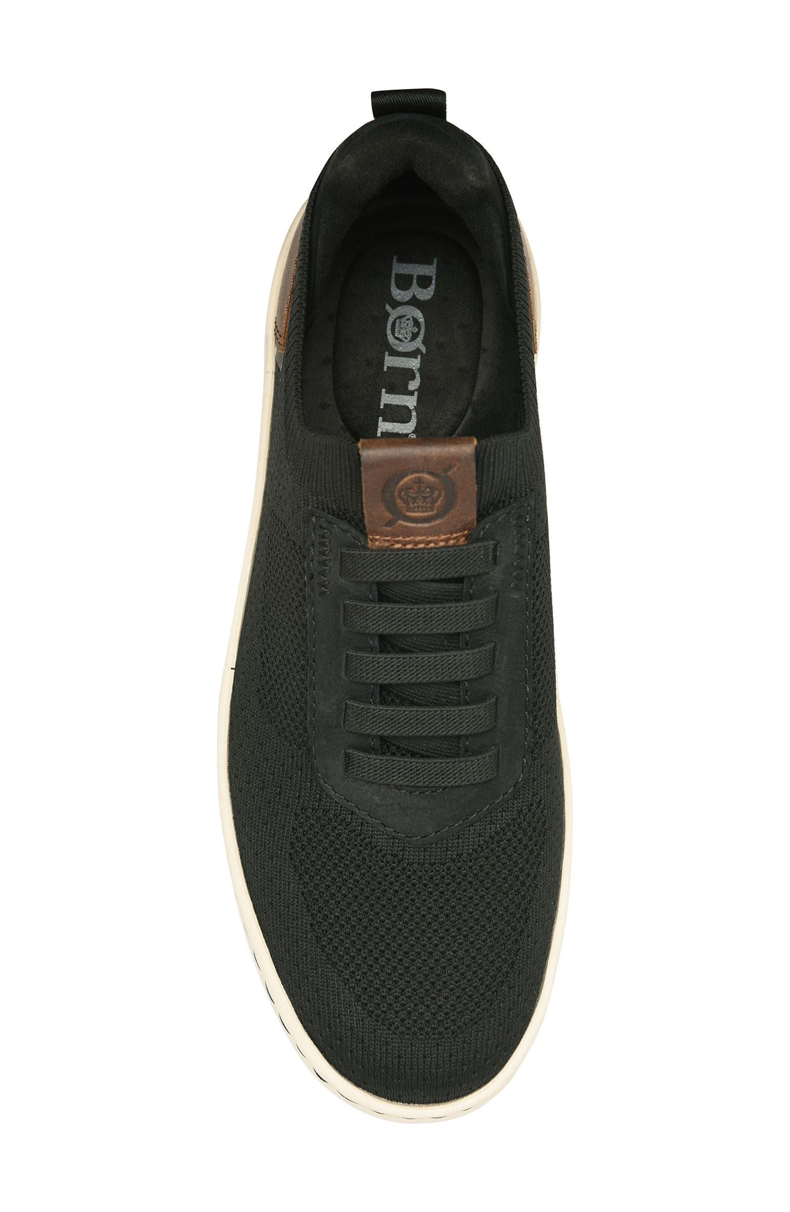 Børn Conrad III Sneaker, Alternate, color, Black Knit