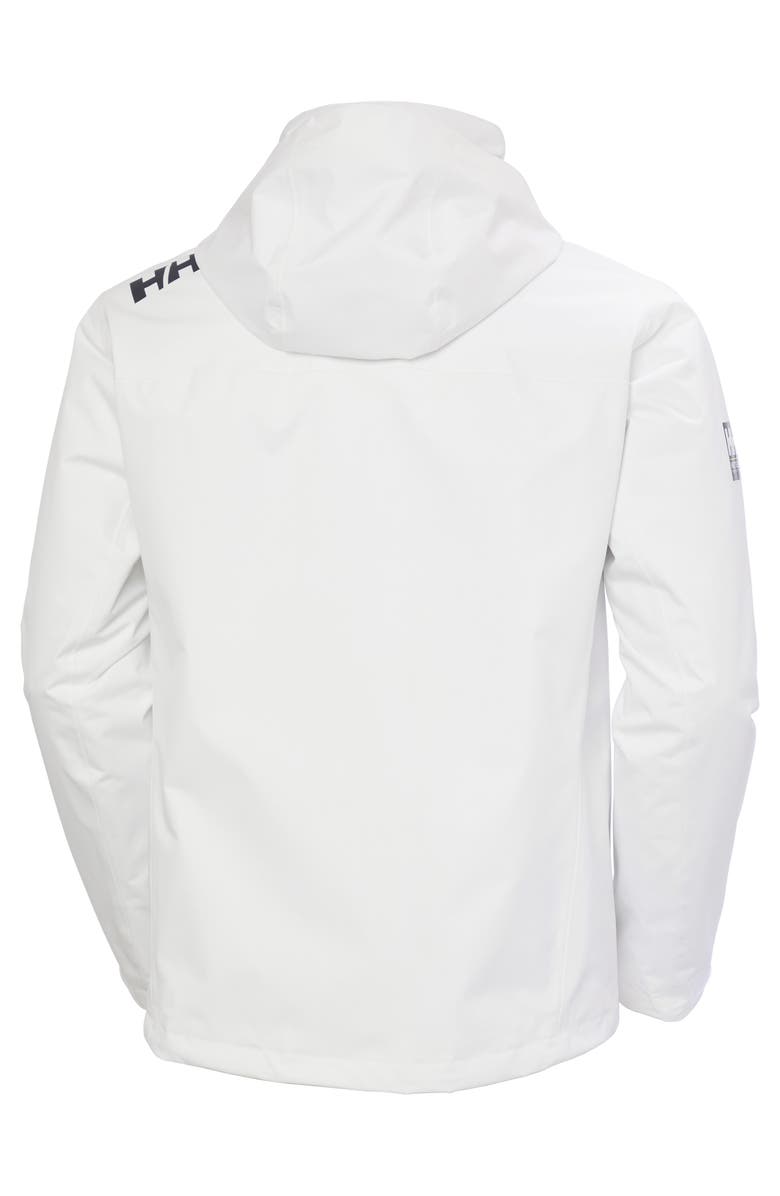 Helly Hansen Hooded Crew 2.0 Waterproof Midlayer Sailing Jacket, Alternate, color, White