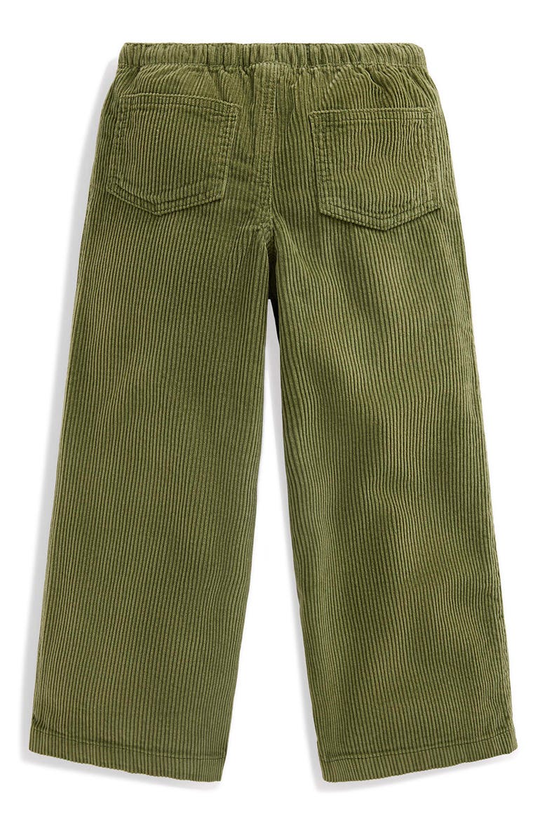 Kids' Drawstring Corduroy Straight Leg Pants, Alternate, color, OLIVE CORD