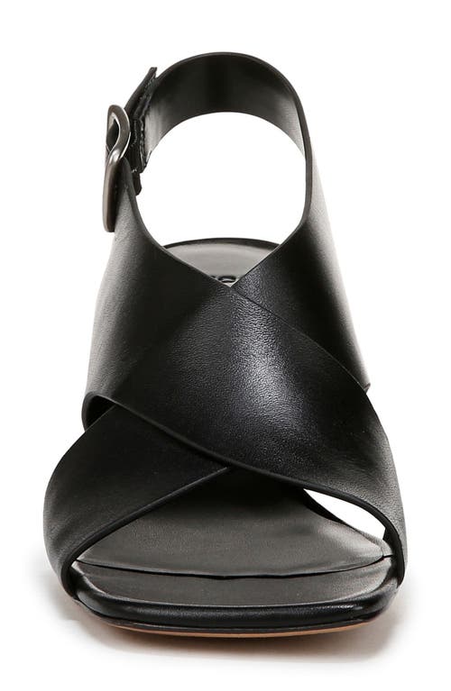 Vince Omega Slingback Sandal In Black