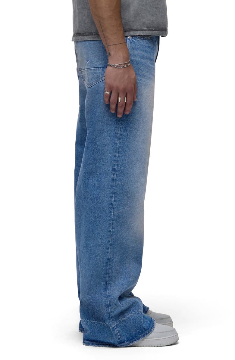 Hudson Jeans Luca Wide Leg Jeans, Alternate, color, Burbank