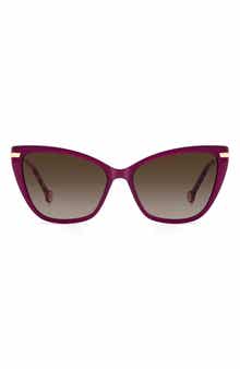 Carolina Herrera 57mm Cat Eye Sunglasses