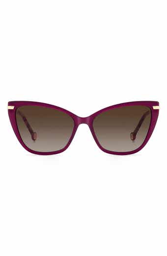 Carolina Herrera 57mm Cat Eye Sunglasses