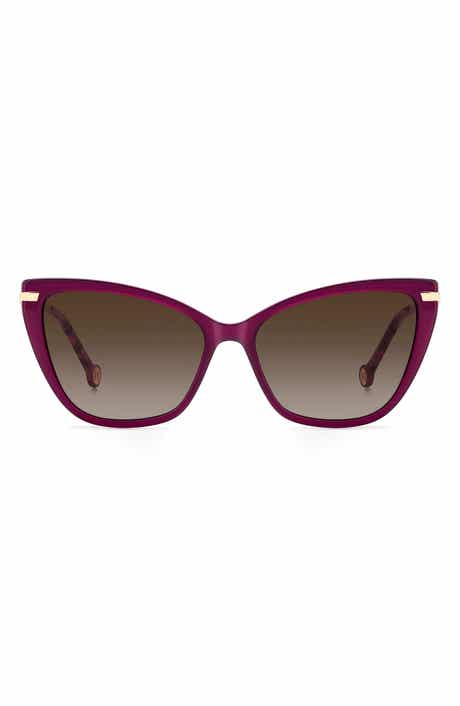 Carolina Herrera 57mm Cat Eye Sunglasses