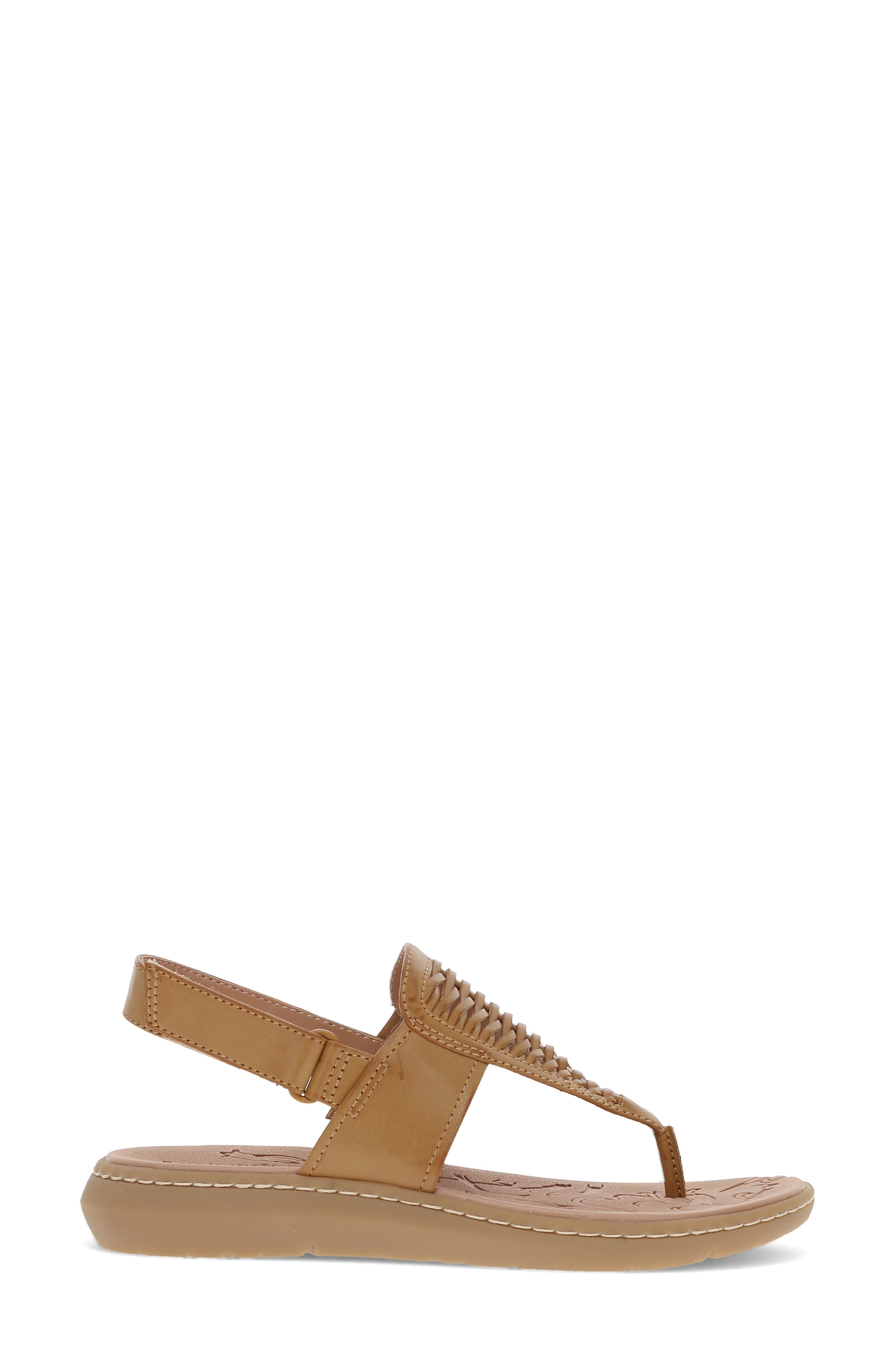 BARETRAPS Quincy T-Strap Sandal, Alternate, color, Caramel