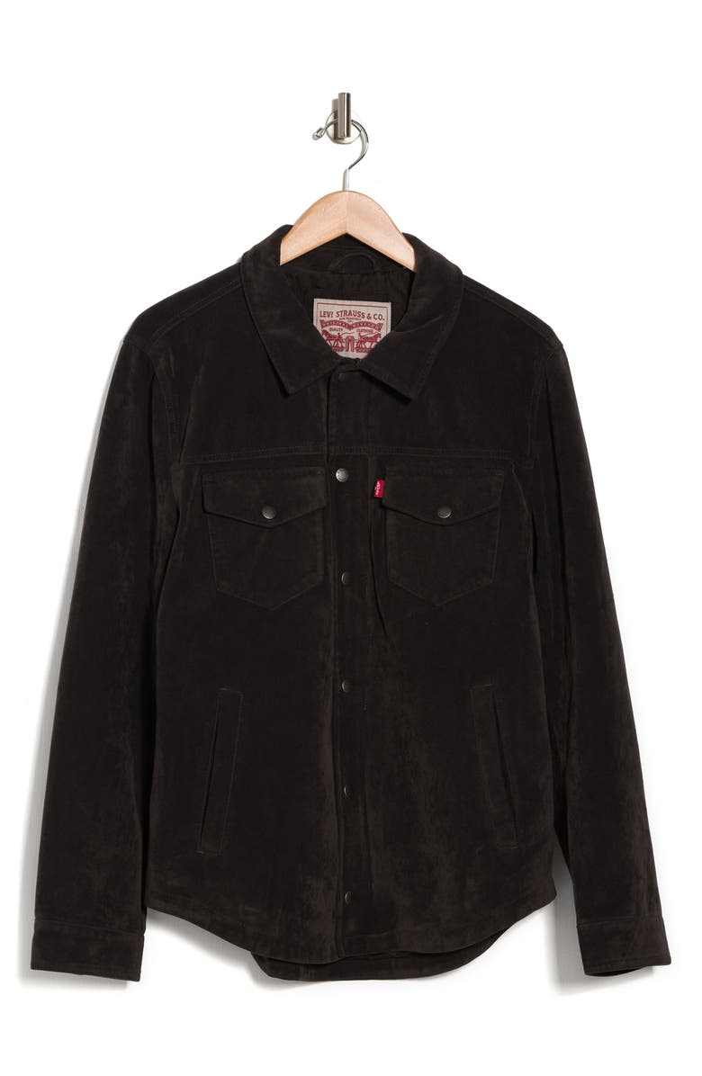 Levi's<sup>®</sup> Vintage Faux Suede Shacket, Alternate, color, 