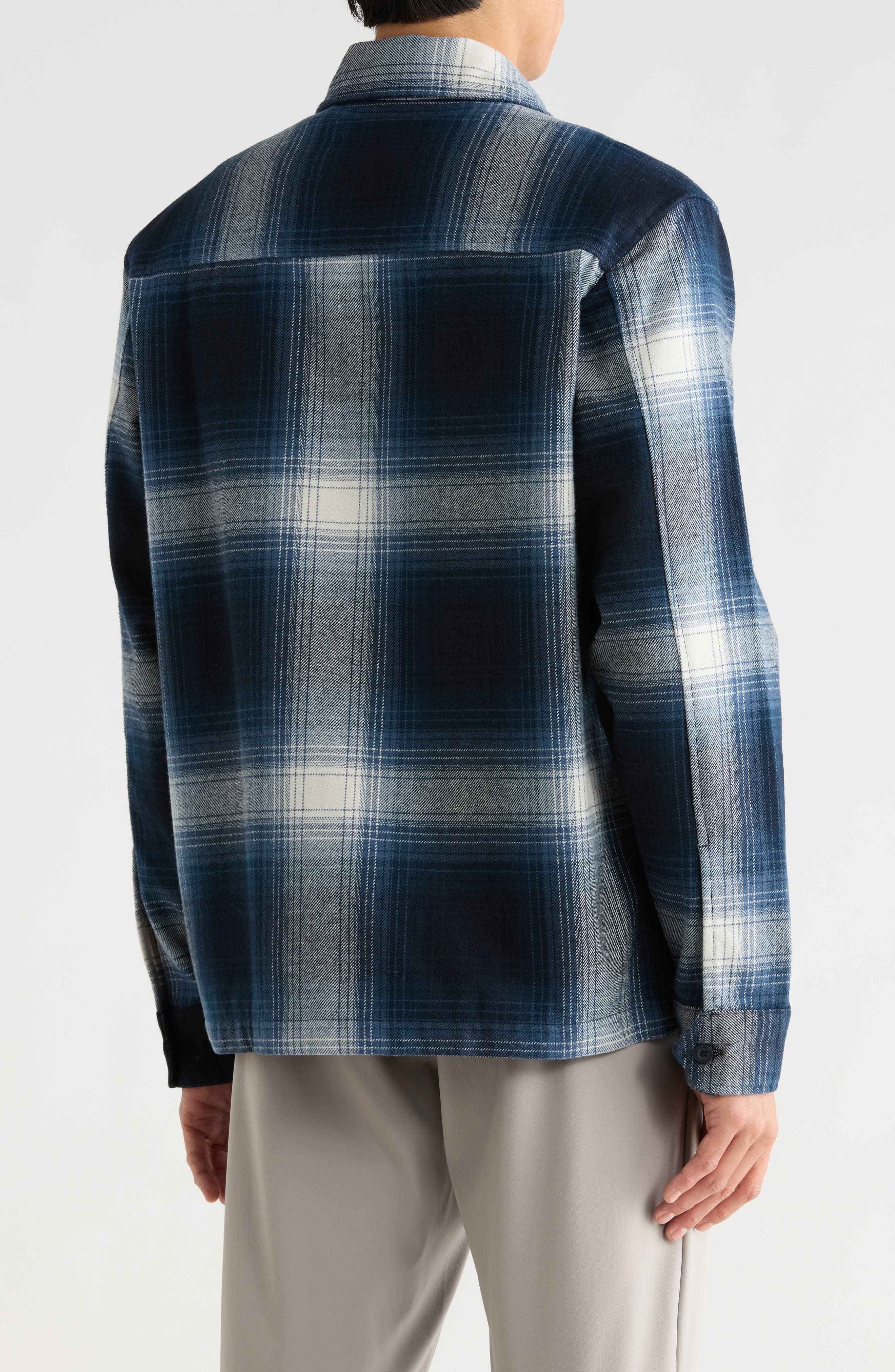 Jeano Plaid Shirt Jacket - image 2