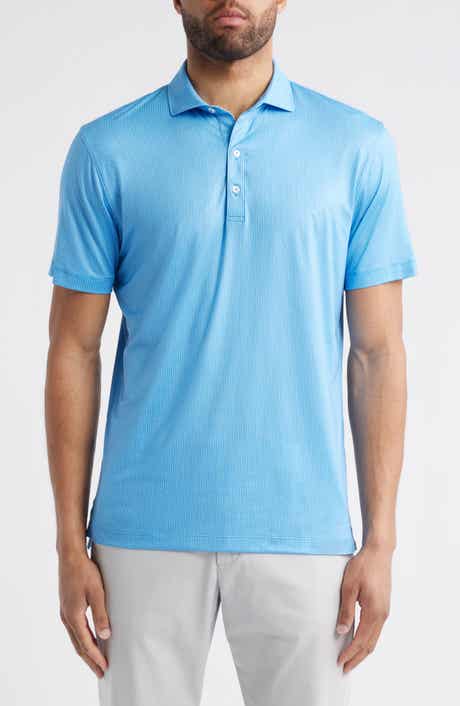 johnnie-O Marlin Microprint Featherweight Performance Polo