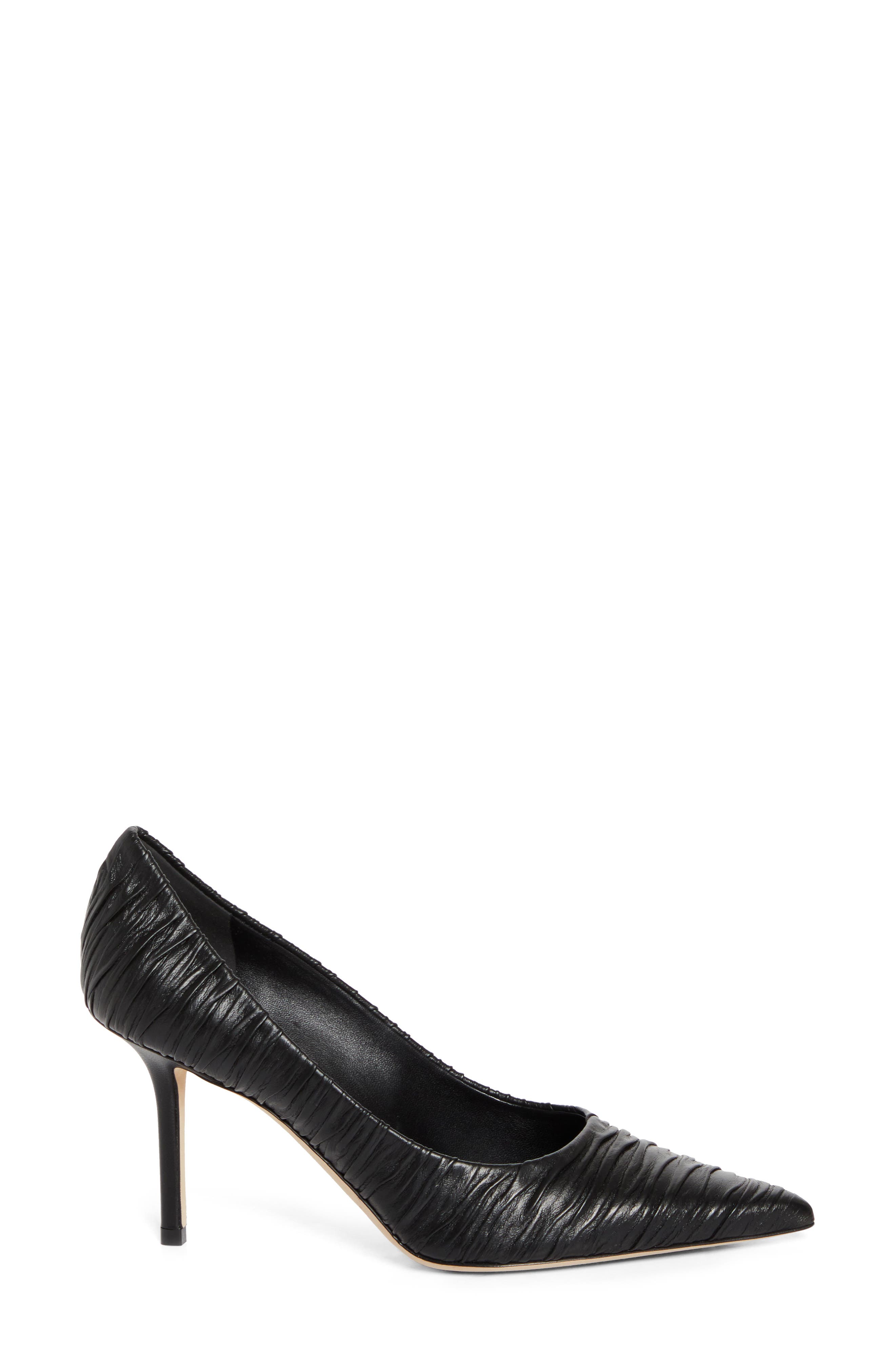 Jimmy Choo Love Ruched Pointed Toe Pump, Alternate, color, 