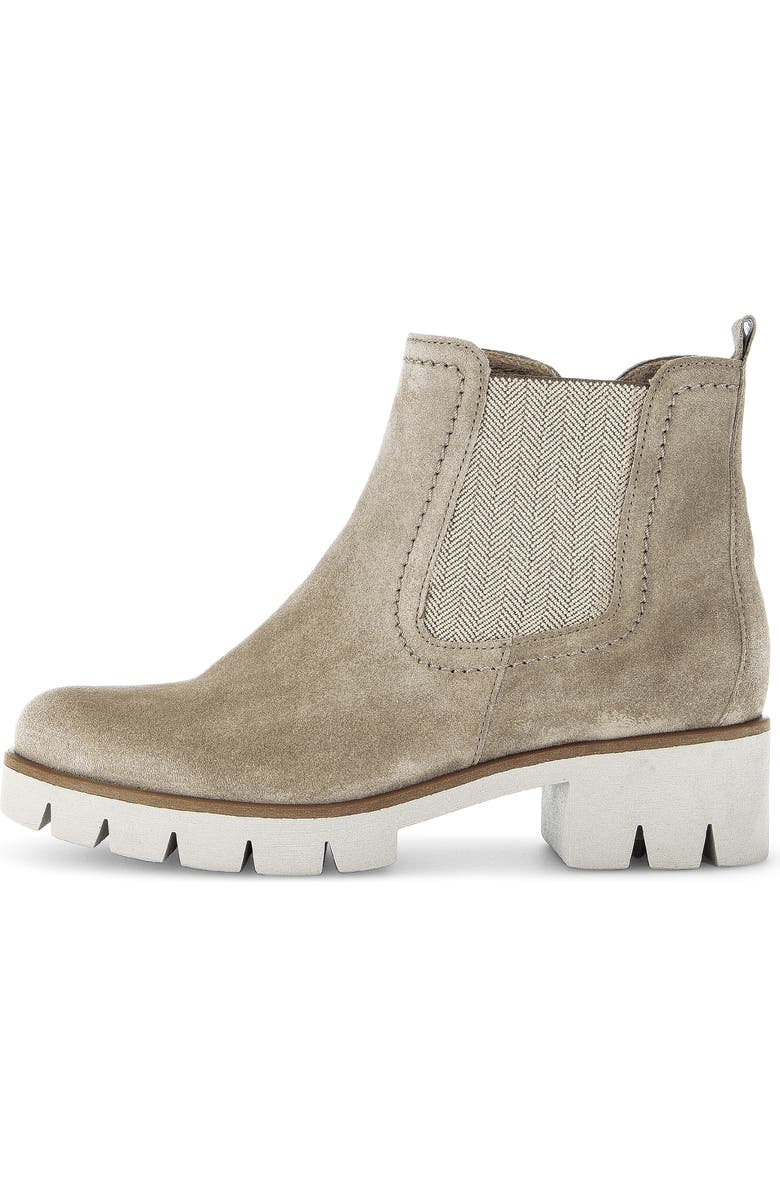 Gabor 71.710 Lug Sole Boot, Alternate, color, Kiesel