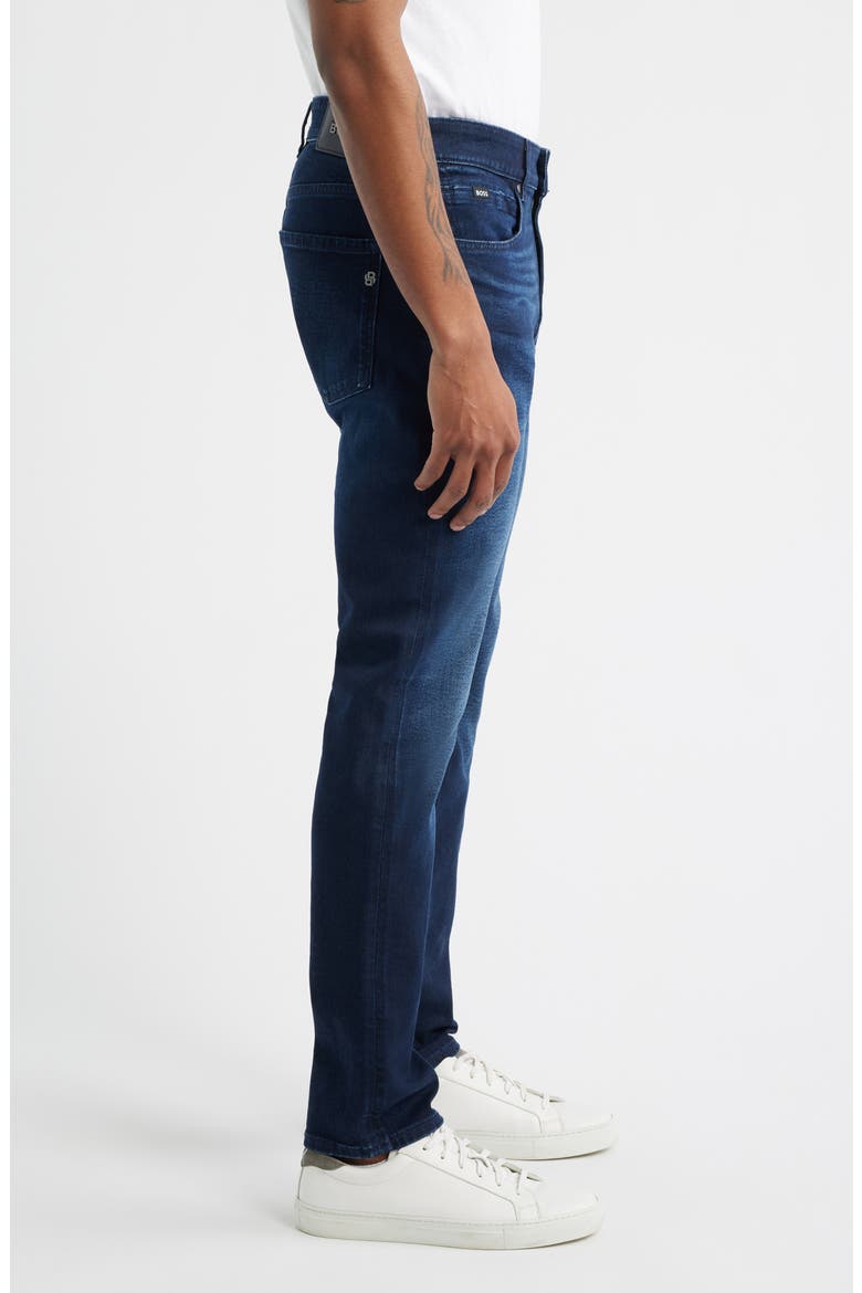 Delaware Slim Fit Stretch Jeans, Alternate, color, DARK BLUE