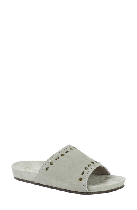 Sofia Stud Orthotic Slide Sandal