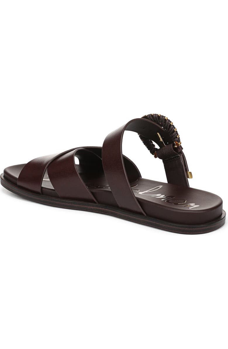 Sam Edelman Lucy Buckle Strap Sandal, Alternate, color, Maronne Brown