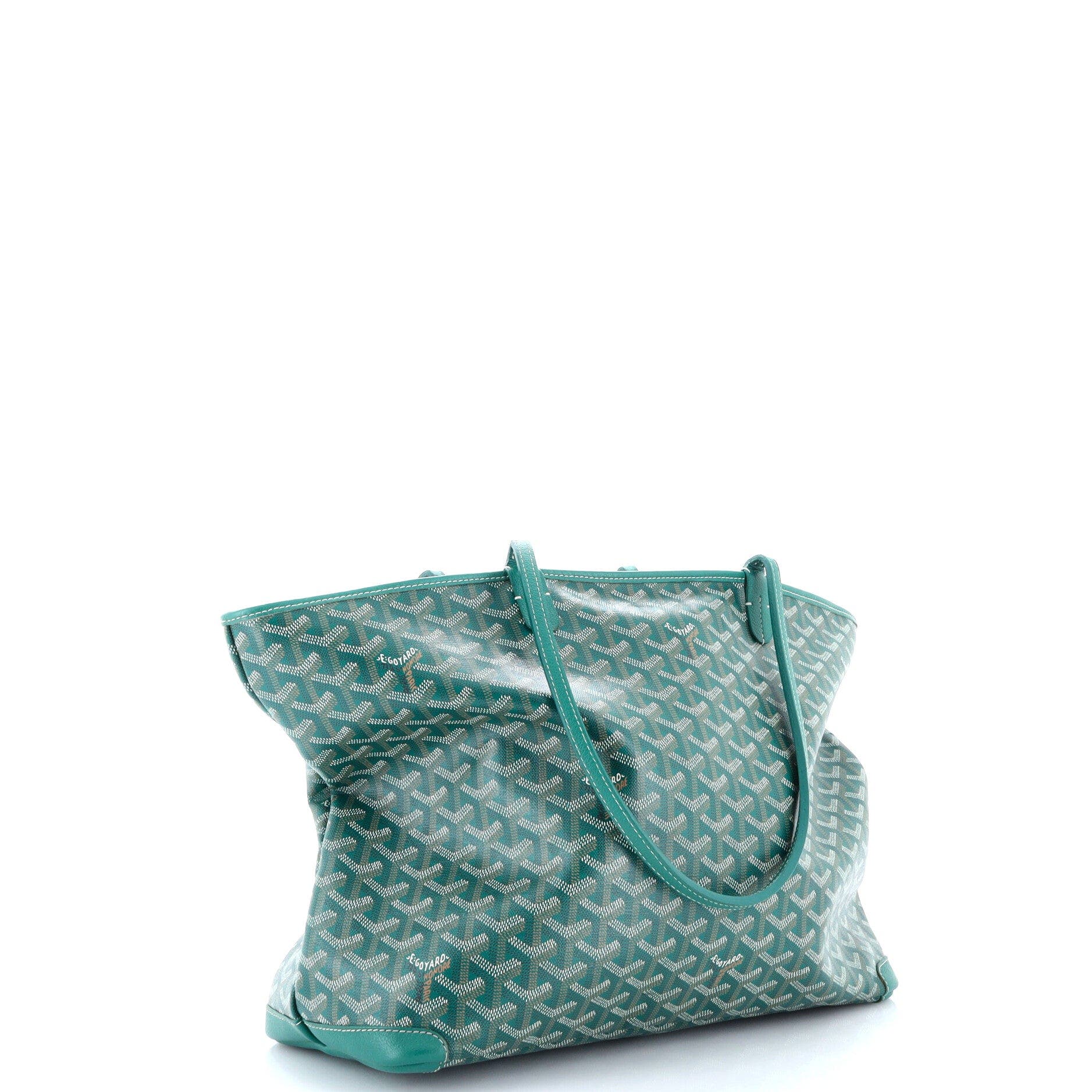 Artois Tote Coated Canvas MM, Alternate, color, Green