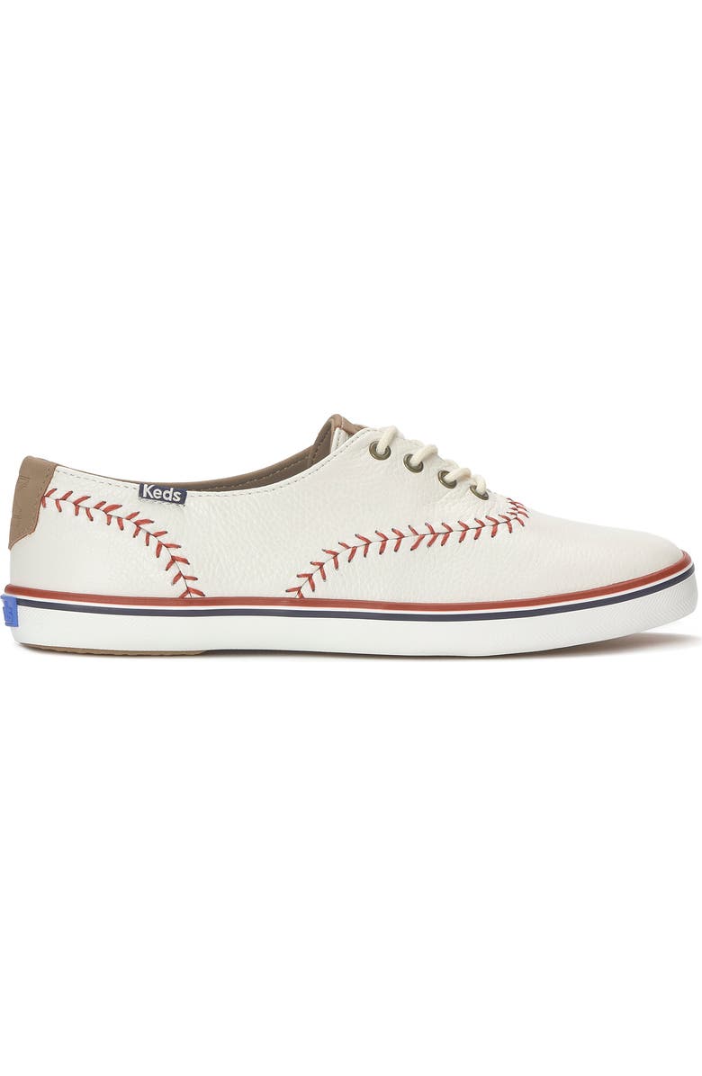 Keds<sup>®</sup> Champion Sneaker, Alternate, color, Off White Leathe