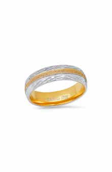 Men's Two Tone Stainless Steel Ring
