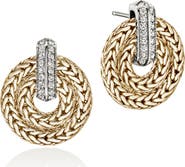 John Hardy Icon Woven Drop Earrings