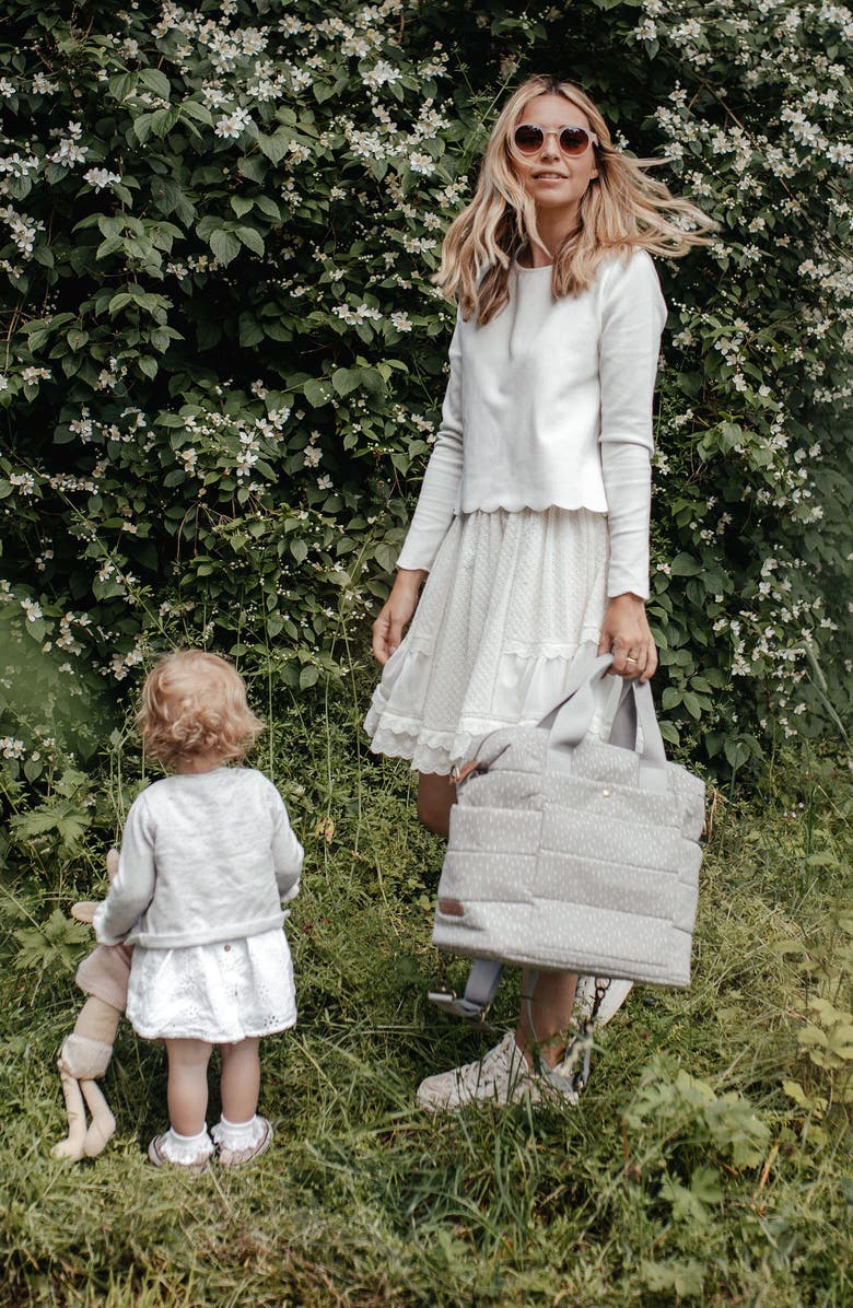 Storksak Organic Cotton Diaper Tote, Alternate, color,