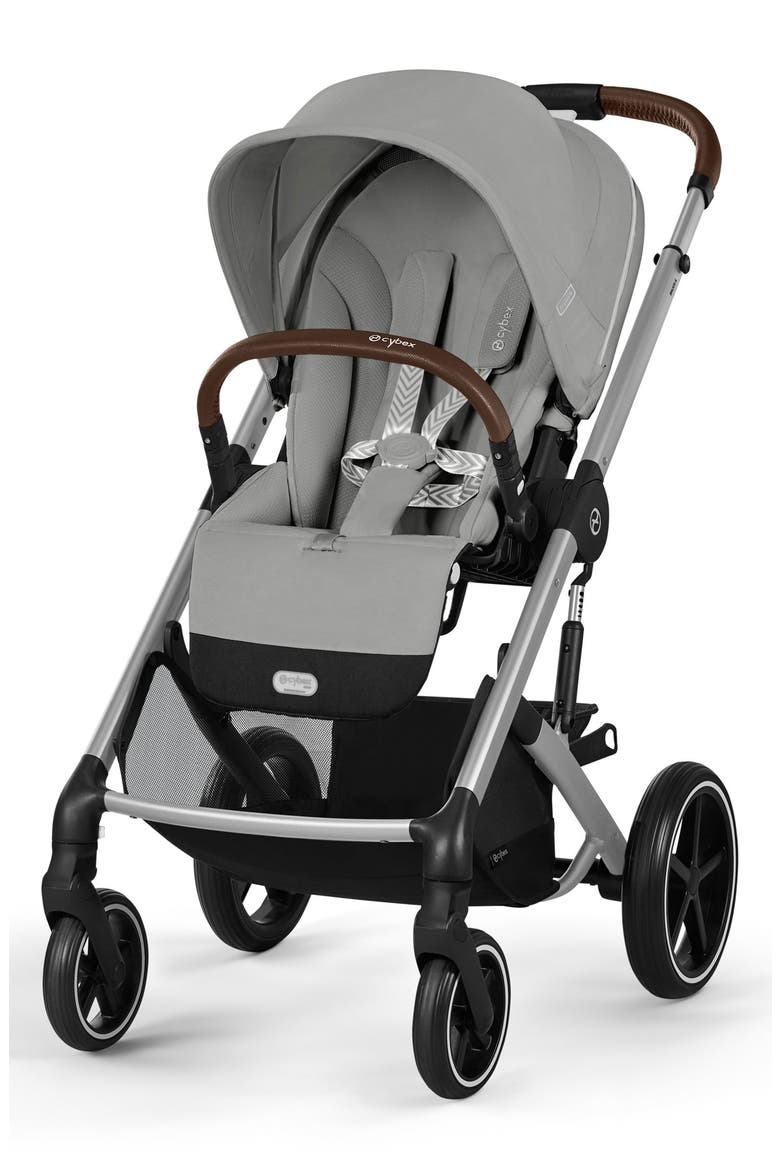 Balios S Lux Stroller, Main, color, STONE GREY