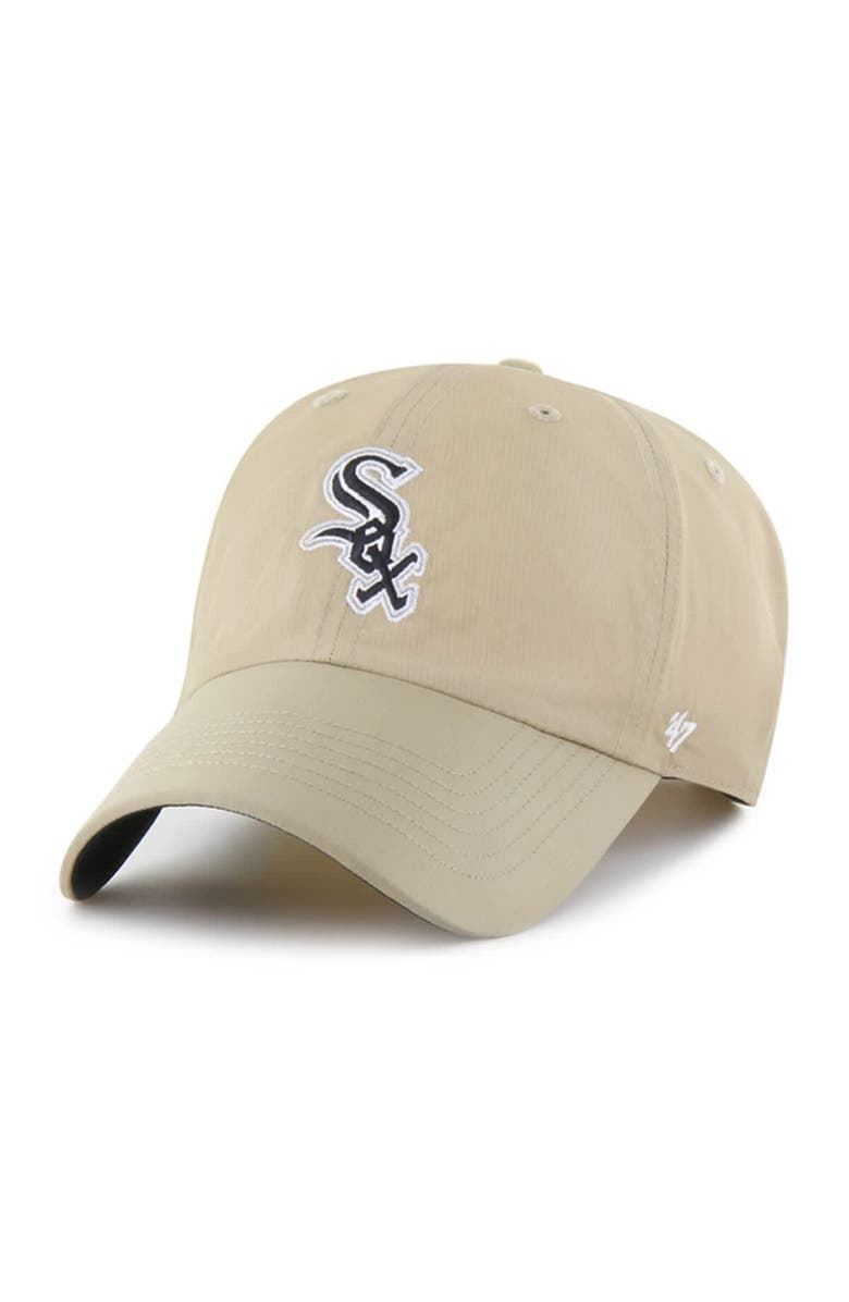 '47 Men's '47  Khaki Chicago White Sox Performance Clean Up Adjustable Hat, Main, color, Khaki