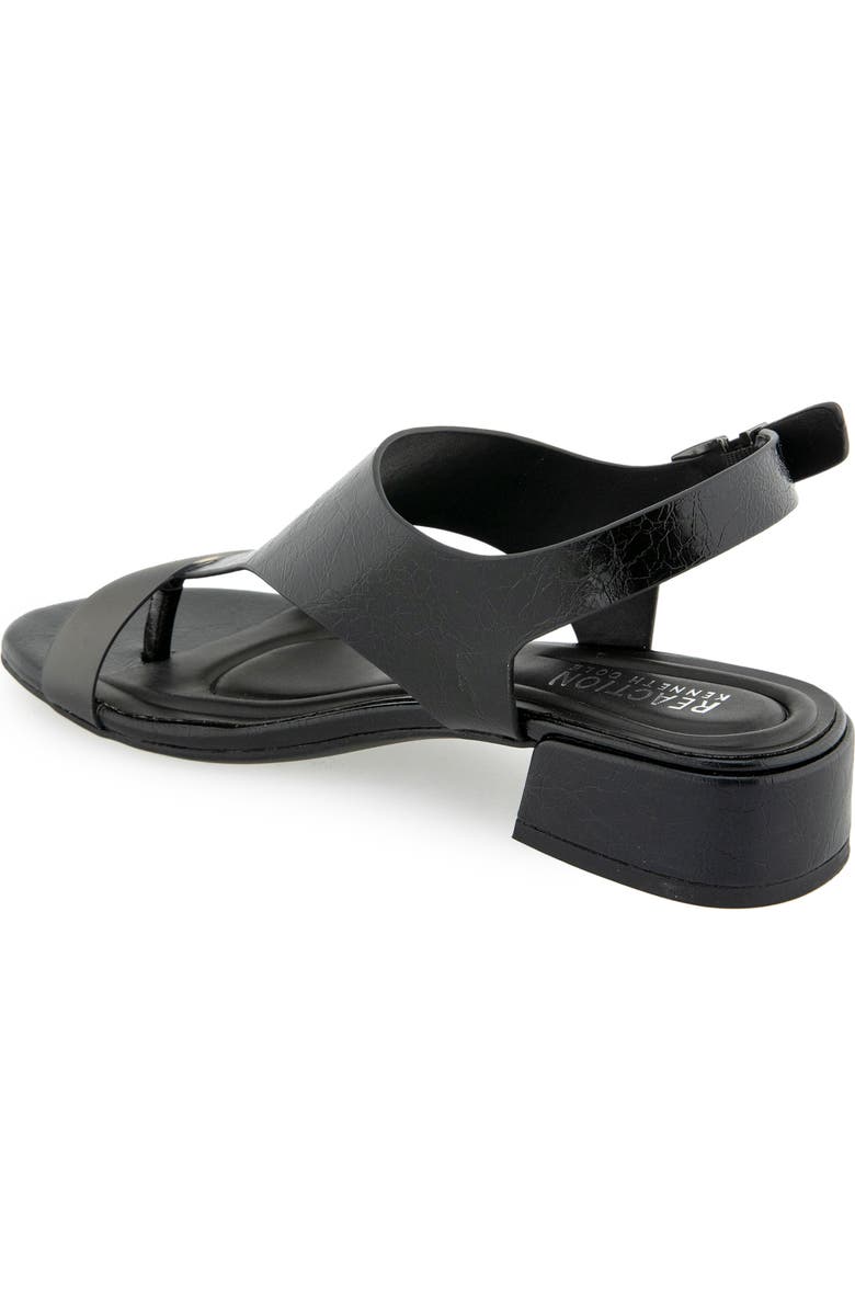 Reaction Kenneth Cole Kure Block Heel Sandal, Alternate, color, Black
