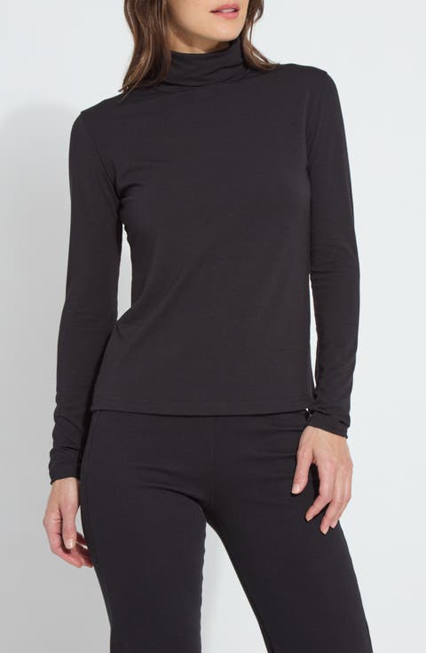 'Lyssentials Essential Long Sleeve Turtleneck Top