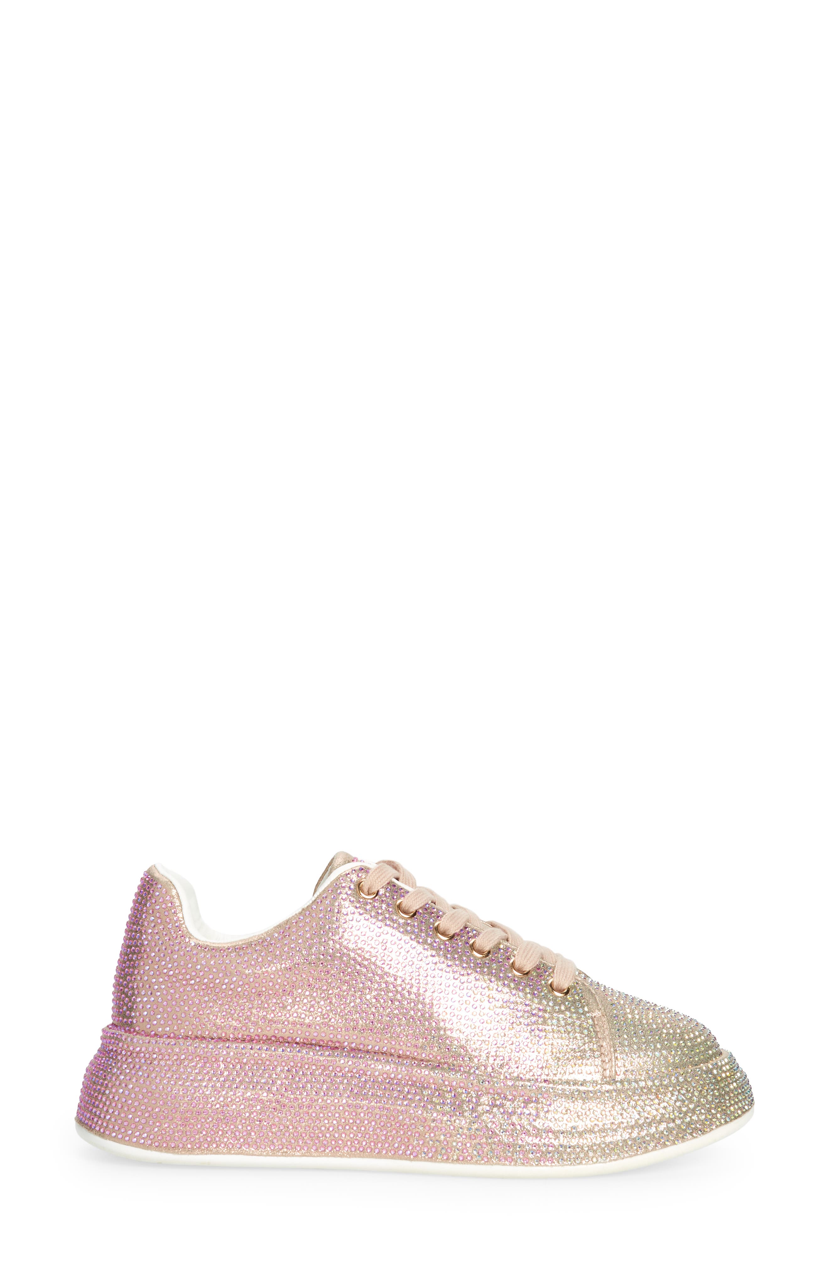 AZALEA WANG Tangy Water Resistant Sneaker, Alternate, color, Pink